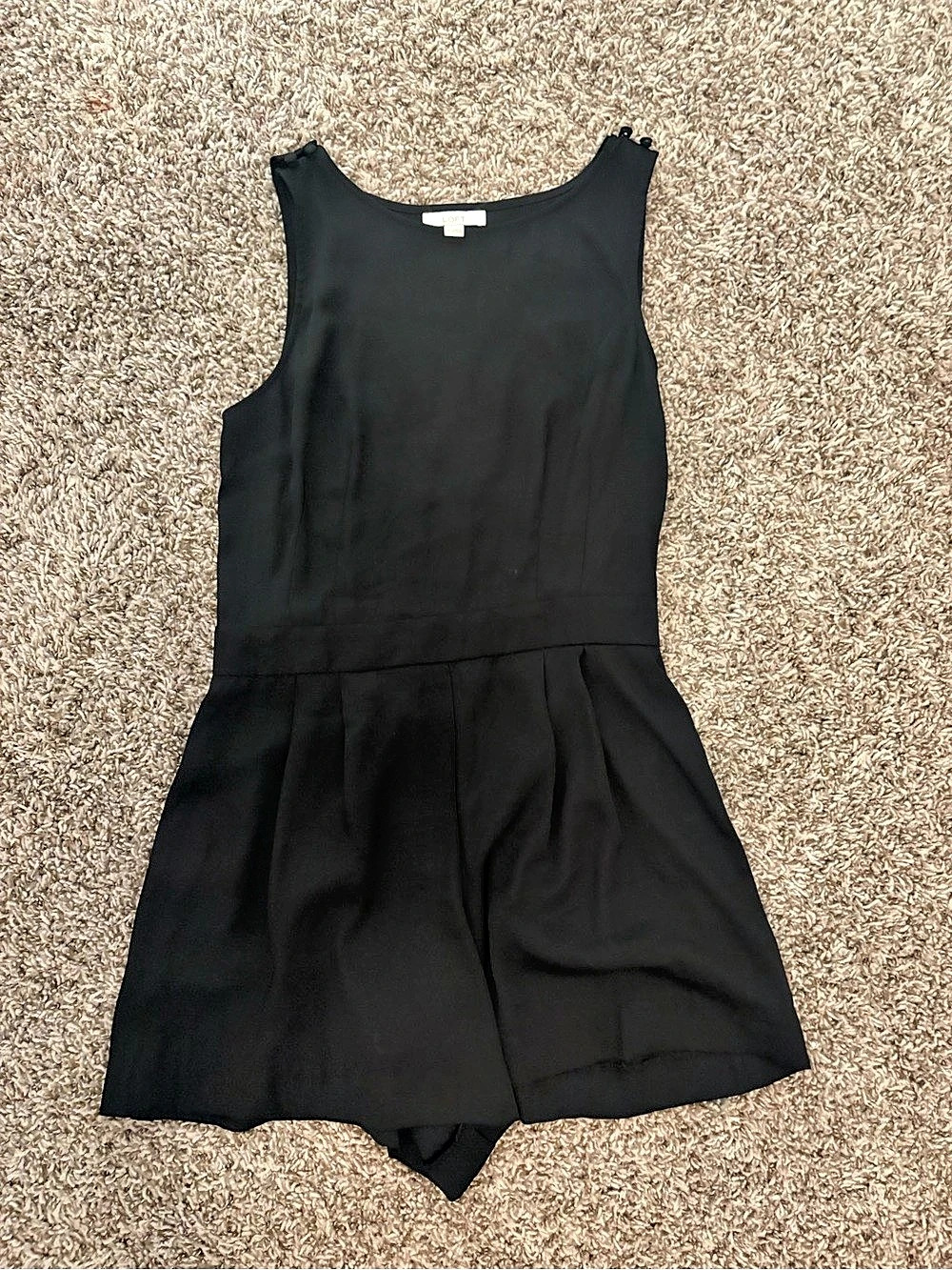 LOFT Black Romper Size 0 Like New